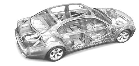 feasible weight reduction for car body and shell: