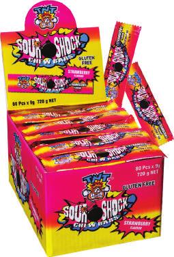 964001 247098 TNT Sour Shock Chew Bar Cola