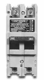 UQFP-M: For series main circuit breaker applications Split load tab features allow for feed-through capability.