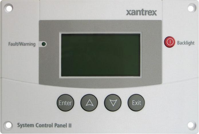 XW System Control Panel Central user interface Communicates with all components connected to the Xanbus network System Configuration Common settings can be copied from other devices in system Can be