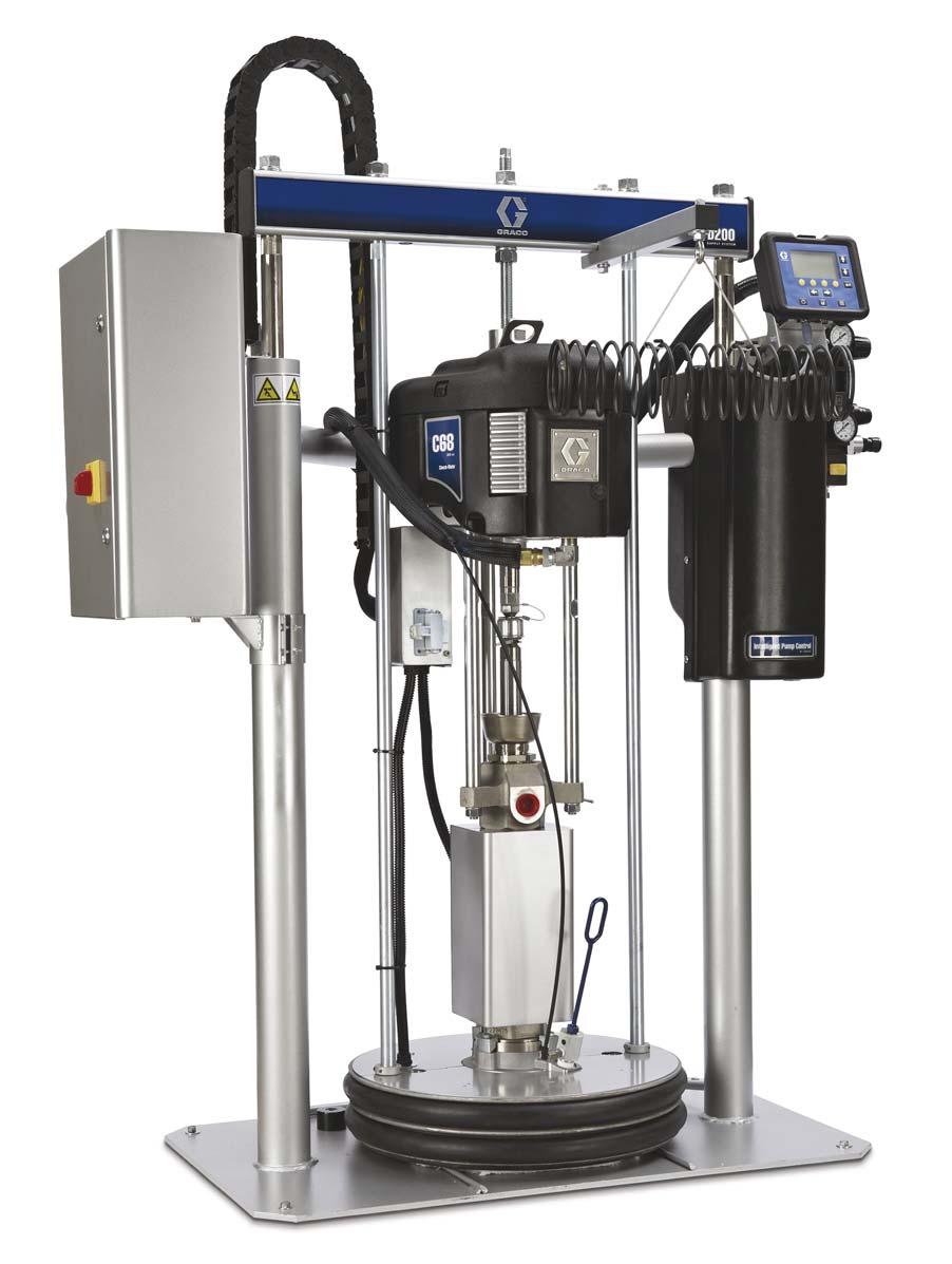 Optional Bulk Supply Systems WARM MELT Precision Temperature Control Designed specifically for warm melt materials and temperature conditioning applications, Graco Warm Melt Supply Systems deliver