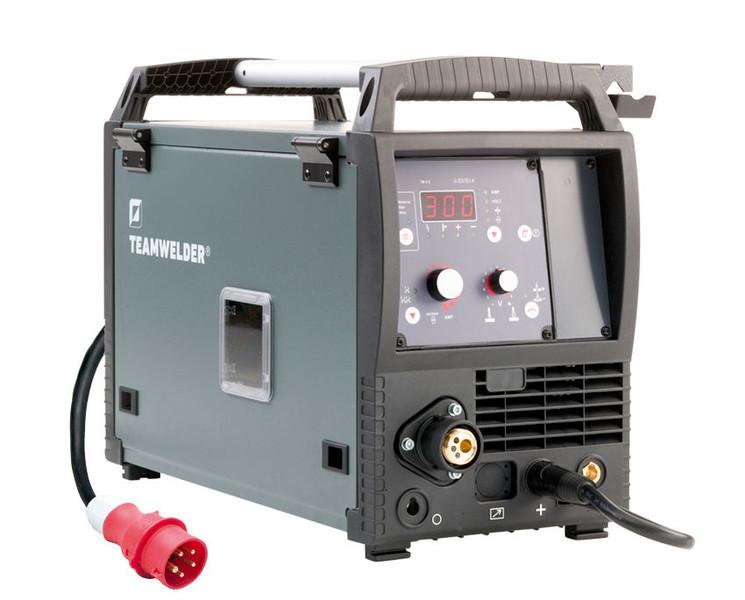 MIG 300 D3 Synergic puls 290-030450-00000 TEAMWELDER MIG 300 D3 SYNERGIC the powerful multi-talent featuring three welding procedures MIG/MAG, MMA and TIG Welding of self-shielded flux cored wires