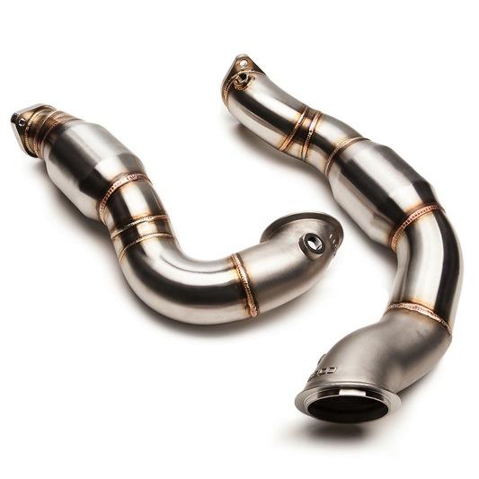 5B1202 - HIGH FLOW CATTED DOWNPIPES N54 135i/335i Installation Instructions Front Downpipe Rear Downpipe Congratulations on your purchase of the COBB High Flow Catted Downpipes for your N54 BMW
