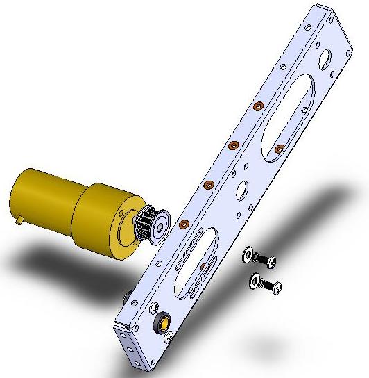 4.) Integrate The Drive Module Components 2 Assemblies required Average assembly time: 2 students about 15-20 minutes The (2) drive modules are constructed by combining the Bulkhead-Bearing,