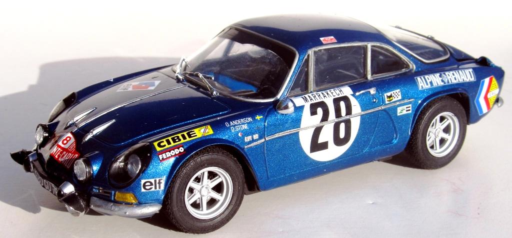 Right On Replicas, LLC Step-by-Step Review 20141112* Alpine Renault A110 (Monte-Carlo 1971) 1:24 Scale Tamiya Model Kit #24278 Review Shortly after World War II most of the European car manufacturers