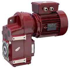 A range of nine sizes: 31, 32, 33, 34, 35, 36, 37, 38, 39. Rated output torque up to 23,000 N.m. Power ratings: 4.8 to 100 kw. Reduction ratios: 5 to 158. From two to three reduction stages.