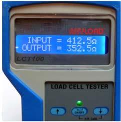 Bridge Integrity The bridge integrity is verified by measuring the input (excitation voltage) and Output (Signal) resistance.
