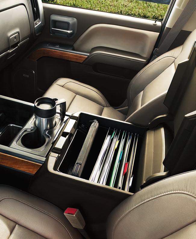 see and how you see it. 2 3. SPACIOUS SEATING. SUPER STORAGE.