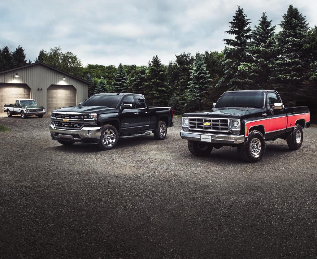 LEGENDARY TRUCKS. LOYAL OWNERS. ARE YOU A LEGEND? CHEVY TRUCK LEGENDS. When you ve been building pickups for 100 years, one thing you learn is there s a story behind every truck.