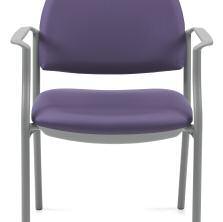 Curtsy GC3008 Curtsy Four Legged Stacking Armchair. Arch shaped back.