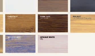 Colour samples and handle choices are available to see at your stockist.