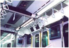 Moreover, transmission and reception equipment for wireless communication with trackside systems and an on-train LAN using a server were mounted on the Series E993 prototype trains.