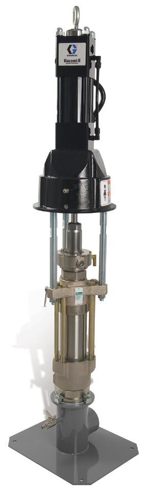 Flow rates up to 5 gpm Immersed inlet for faster priming of heavier fluids Air-powered for high reliability and low cost Disc check options for lower viscosity