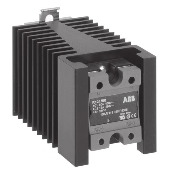 (touch proof) DIN rail mounting LED status display Screw connections The compact solid state relays "HS" and "HDS" are composed of a solid state relay