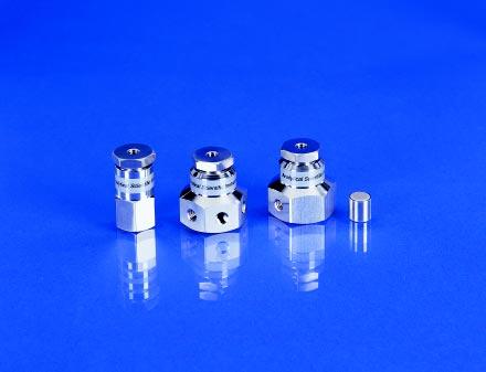Static s Micro Flow Series Stainless Steel * Please add HP to end of part number for High Pressure application Complete Assembly - Cartridge and Housing Assembly SS 0.5 µl 401-000.