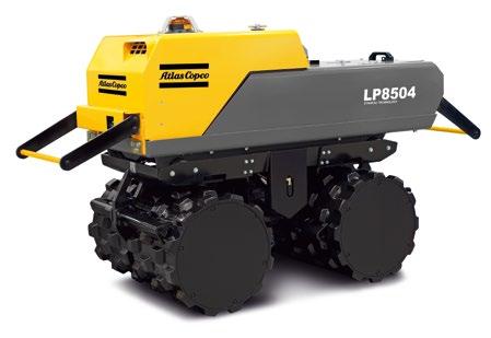 Trench compactors Get up, down and around The LP 8504 will be your partner of choice for compaction on steep or soft soils where most other fails.