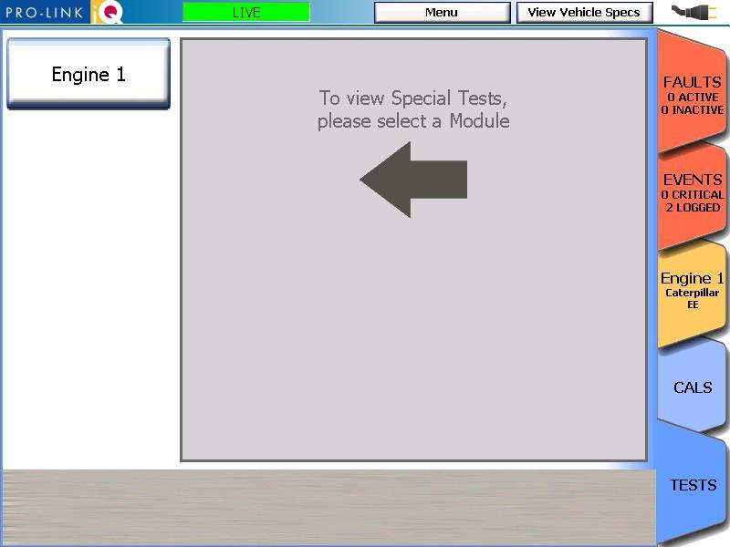 - Example: The Cylinder Cutout Test 2 Read the caution screen carefully, and click OK. Figure 6.
