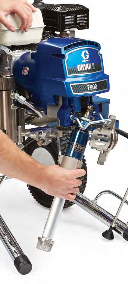 ENDURANCE ADVANTAGE PROGRAM A SOLUTION TO KEEP YOU SPRAYING Graco knows the last thing you can afford is costly downtime.