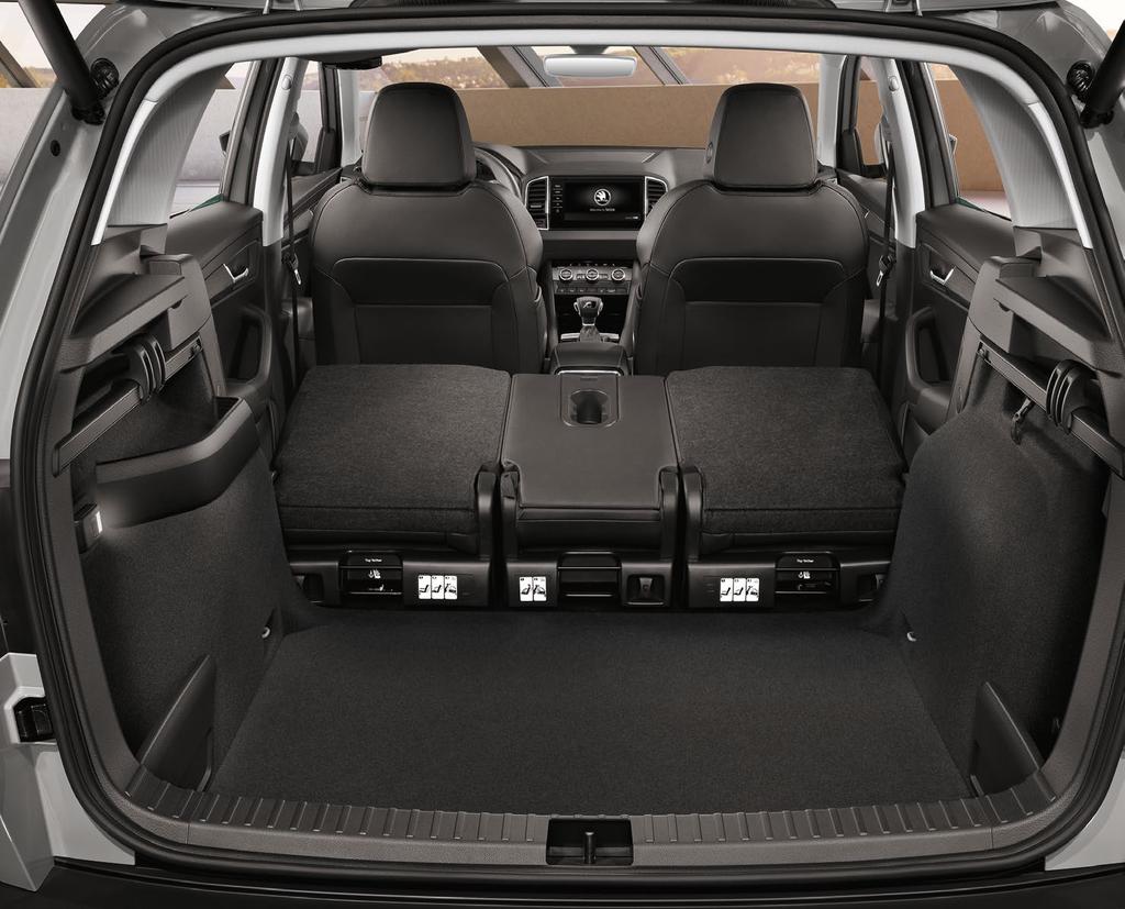 AHEAD OF THE PACK The Karoq continues the ŠKODA tradition of providing vast space and versatility.