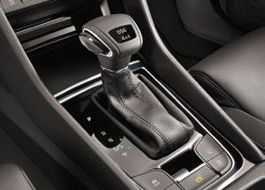DIRECT SHIFT GEARBOX (DSG) The seven-speed DSG automatically adapts to your driving style, whilst taking road conditions