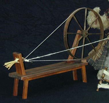 Spinning wheel The spinning wheel was the first invention, but it was
