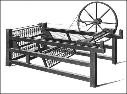 Spinning Jenny The spinning of cotton into threads for weaving into cloth had traditionally taken place in the homes of textile workers - known as 'cottage industries'.