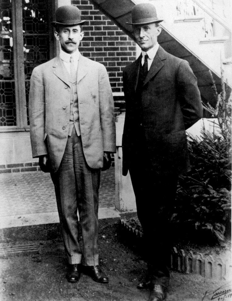 Orville and Wilber Wright The Wright brothers were the first men to successfully
