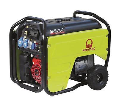S5000 230V50HZ #AVR #CONN #DPP THE COMPLETE PETROL PACKAGE A robust generator with all the features of a top class product: a powerful and economic engine, a strong and modern design and a long-run
