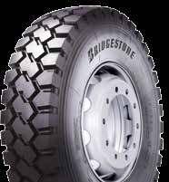 ** * Compared to Bridgestone M840 ** Only applicable for M840 EVO L317/L317 EVO - all position Off road all position tyre for mining and