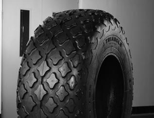 TB822 E-7 Mobility Tire for On / Off Road Applications All purpose tread design for a balance of traction and even wear Foot print offers smooth and