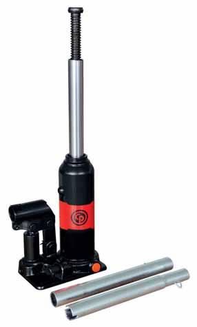 Hydraulic Bottle Jacks with Threaded Extension CP81020 / 030 / 050 / 080 / 120 / 200 / 300 Bottle Jacks BENEFITS - High capacity & durability - 100% sealed & robust