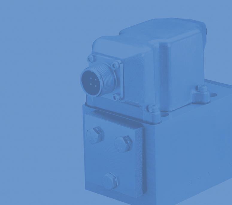 SERVO VALVES PILOT OPERATED FLOW CONTROL VALVE WITH ANALOG INTERFACE G631/631 SERIES ISO 4401-05-05-0-94 HIGH