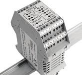 BACKGROUND RELATED PRODUCTS Din Rail Modules - Analog Control Cards Moog s DIN rail mounted module analog control cards are ideal for use in enclosures where space is limited.