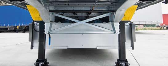 flatbed fittings can be retrofitted 9 Hot galvanised chassis