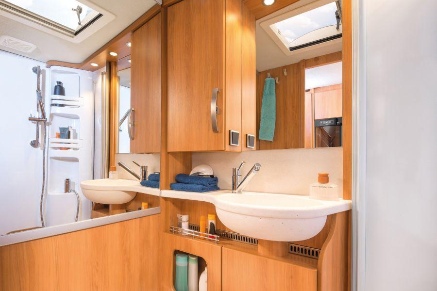 HYMER ML-T - Bathroom Oases of relaxation for all your needs.