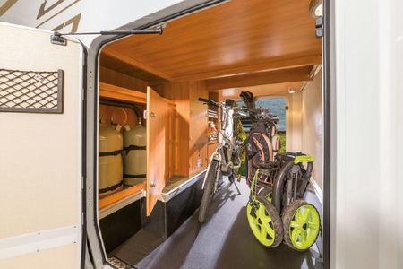 provide ample storage space in the HYMER ML-T.