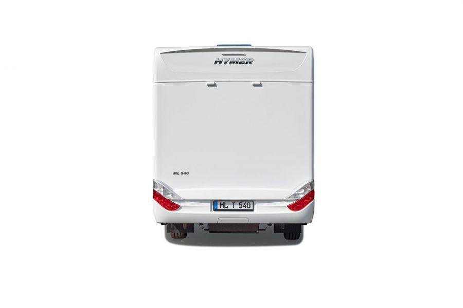 Stowage compartments Generous garage The HYMER ML-T has a very