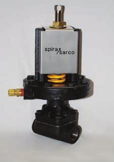 Pilot Operated 25MP The Spirax Sarco 25MP direct-operated pressure regulator is designed for accurate control of very light loads.