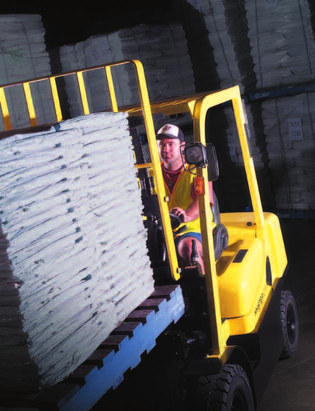 HARDEST WORKING HYSTER PROVIDES STRONG SUPPORT, BUILDS TOUGH TRUCKS AND DELIVERS LOW COST OF OWNERSHIP Designed for the toughest, most challenging jobs, the new FORTIS Lift Truck is the most reliable