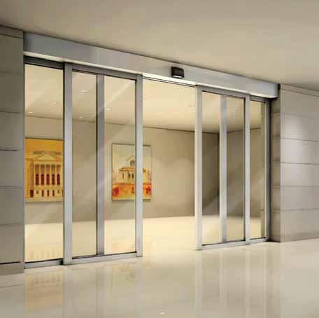 EA Doors PRODUCT CATALOGUE Sliding Doors Swing Doors Our range of sliding doors offers clients flexibility along with a host of in-built safety and control features.