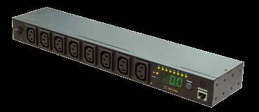 INTELLIGENT POWER MANAGED MANAGED PDU The leading edge in functionality available in a PDU.