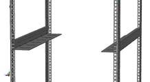 rear brackets (in mm) SUPPORTING RAILS Rack Max.