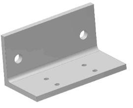 Static Shaft Support Brackets These brackets eliminate the need for bearings on idler shafts.
