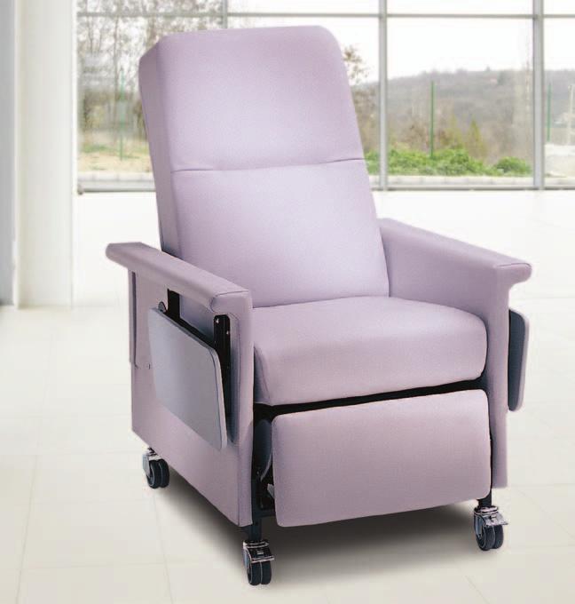 The 58 Series Relax Recliner is a cost-effective, versatile choice in patient seating when patient transport is not needed.