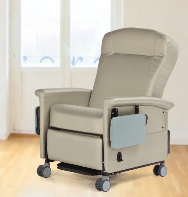 Quality Healthcare Seating Products Ascent II XL BARIATRIC Recliner/TRANSPORTER RATed up TO 500 lbs.