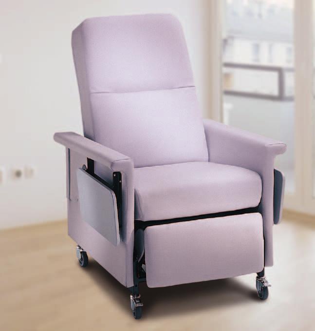Quality Healthcare Seating Products 59 Series relax Recliner Rated up to 300 lbs. Part # 596 Manual Recliner Part # 59P PoweR Recliner* Z-spring construction for greater comfort.