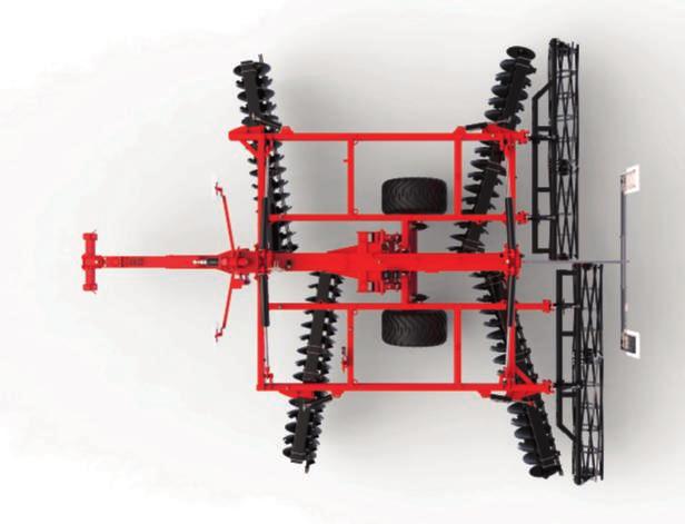 XL: X-shaped disc harrows for tractors from 190 to 300 HP Simplicity, robustness and endurance XL