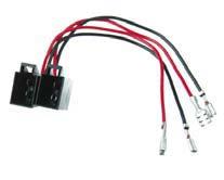 ISO-Adapter Strom, Klemme 15/30 gedreht ISO power-adapter, wedge 15 / 30 turned.