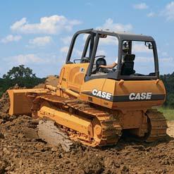 Whether you need stability to work on steep slopes or extra power to carry your load through a turn, Case dozers deliver. And they do it with exceptional control and maneuverability.