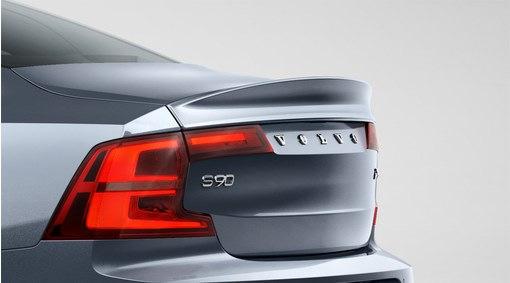 Spoiler, Rear (for S90) A color matched trunk lid spoiler that enhances your car's personality.this spoiler is designed to match the exterior Styling Kit.